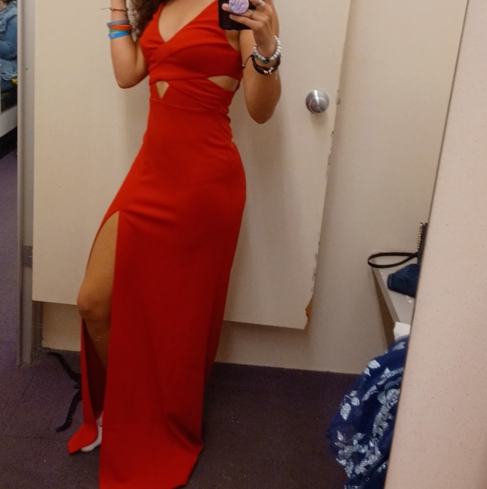 Speechless Red Prom Dress